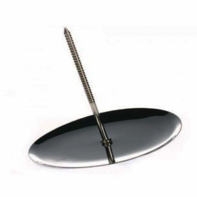 Кондитерський металевий цвяшок для квітів, діаметр 5 см. 1шт