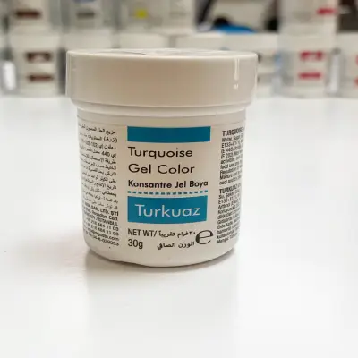 Барвник харчовий пастоподібний Бірюзовий Dr. Gusto, 30 гр