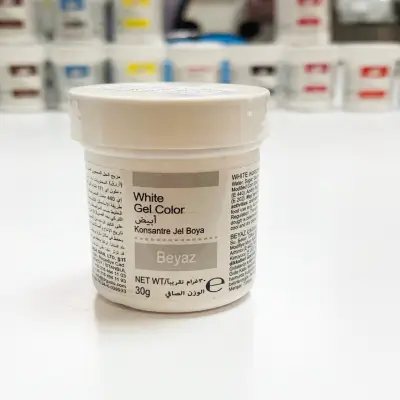 Барвник харчовий пастоподібний Білий Dr. Gusto, 30 гр