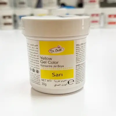 Барвник харчовий пастоподібний Жовтий Dr. Gusto  30 гр