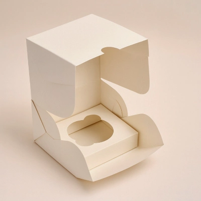 Коробка для 1 капкейка, розмір 120×85×90 мм. 1шт