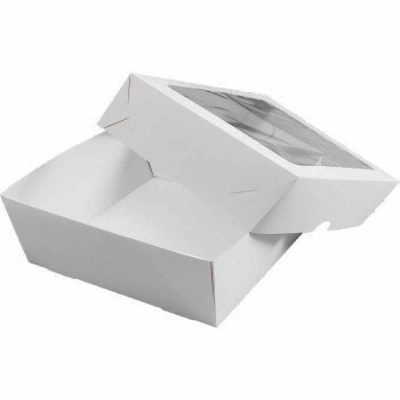 Коробка для бенто-торта з віконцем. 20*20*11см 1шт