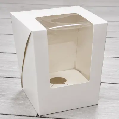 Коробка для десерту у келиху 105×105×240 мм 1шт